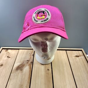 Germany Robin Ruth The Original  Adujustable One Size Pink Embroidered